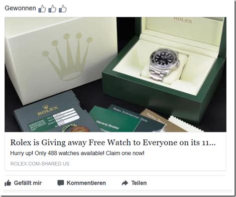 rolex gewinnspiel 2020|In.